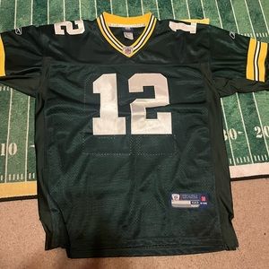 Green Bay Packers Aaron Rodgers men’s large jersey.